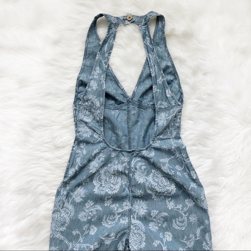 FREE PEOPLE Dance All Night Printed Jumpsuit! - Picture 6 of 6